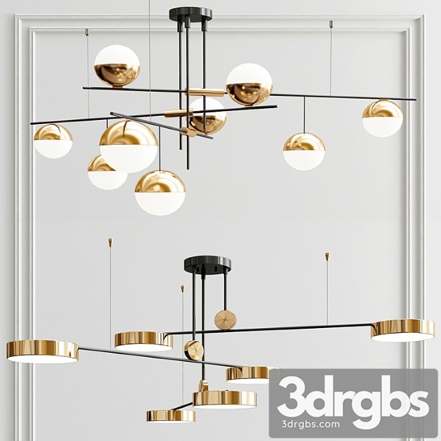 Technum led chandelier – 2 type - thumbnail 1