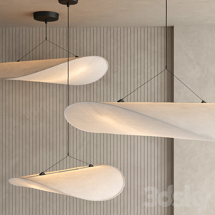 Tense Pendant Lamp D 70\/90\/120 3DS Max Model - thumbnail 2