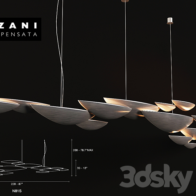 Terzani I lucci Argentati 3DSMax File - thumbnail 1