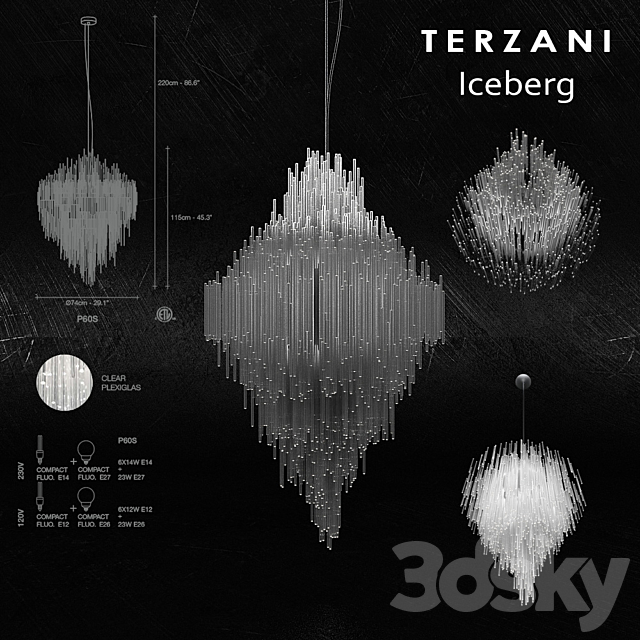 Terzani Iceberg 3DSMax File - thumbnail 1