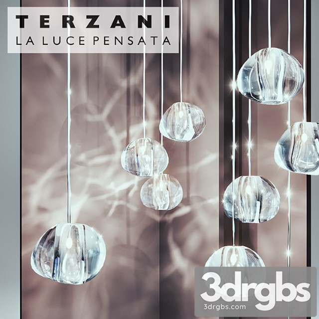 Terzani – mizu pendant light 3dsmax Download - thumbnail 1