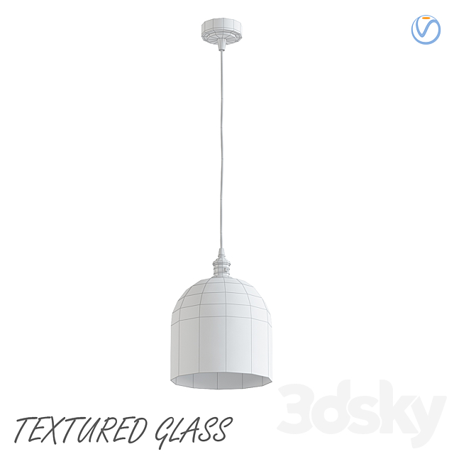 Textured glass 3DS Max Model - thumbnail 2