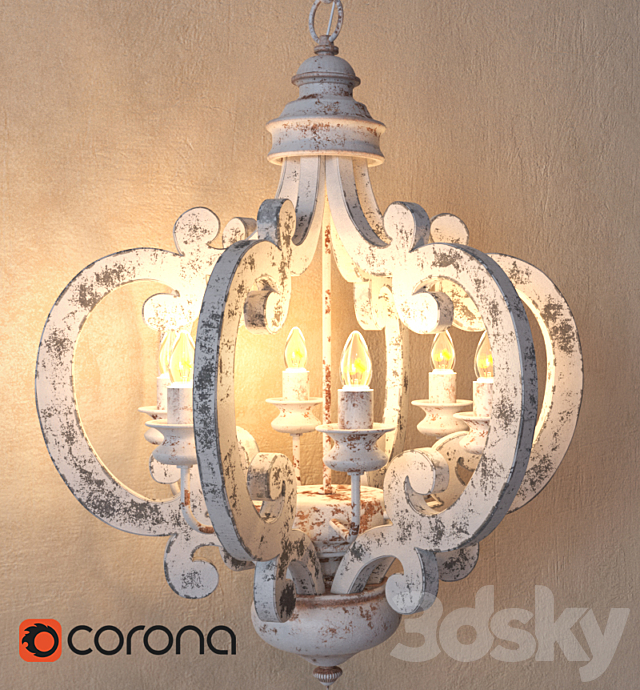 The lamp on the suspension ARTEVALUCE 3DSMax File - thumbnail 2