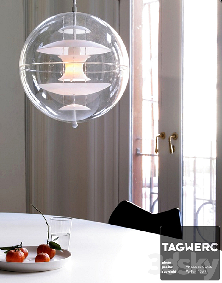 The pendant light Vp Globe from Ver Pan 3DS Max Model - thumbnail 2