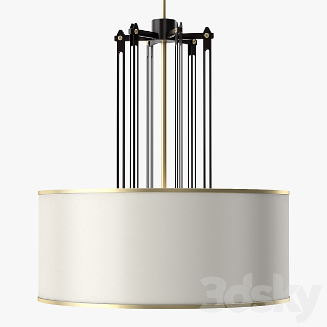 Theodore Alexander Fasten Chandelier 3DSMax File - thumbnail 1