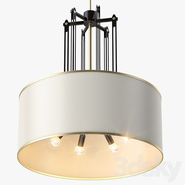 Theodore Alexander Fasten Chandelier 3DSMax File - thumbnail 3