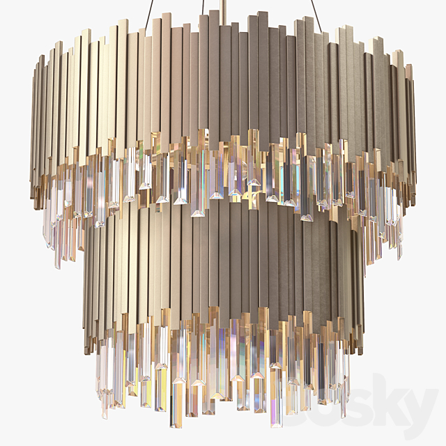 Theodore Alexander Tyrol Chandelier 3DSMax File - thumbnail 1