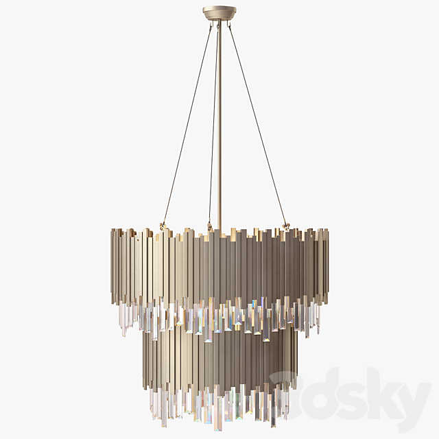 Theodore Alexander Tyrol Chandelier 3DSMax File - thumbnail 2