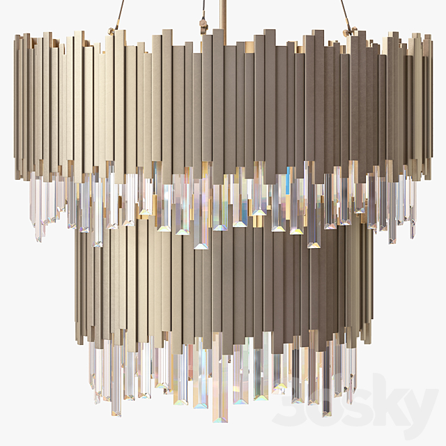 Theodore Alexander Tyrol Chandelier 3DSMax File - thumbnail 3