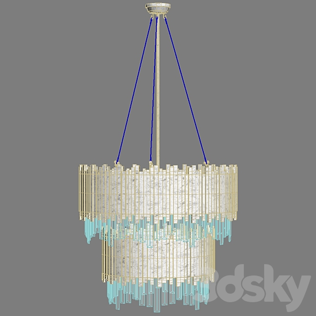 Theodore Alexander Tyrol Chandelier 3DSMax File - thumbnail 4