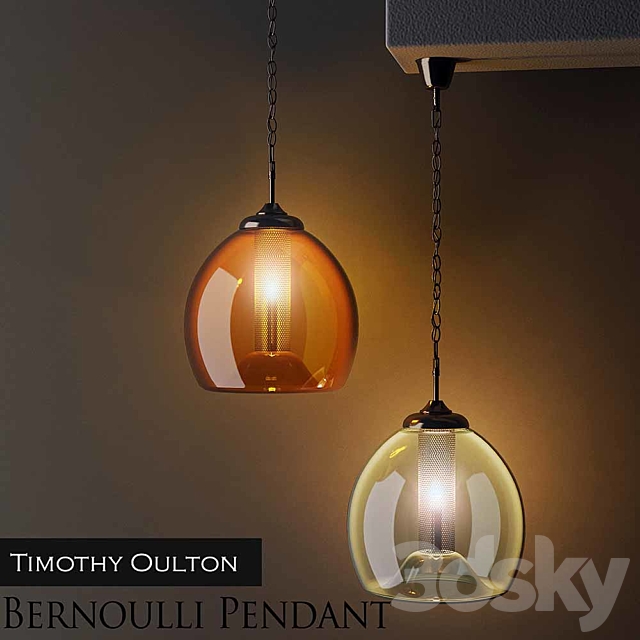 Timothy Oulton Bernoulli Pendant 3DS Max Model - thumbnail 1