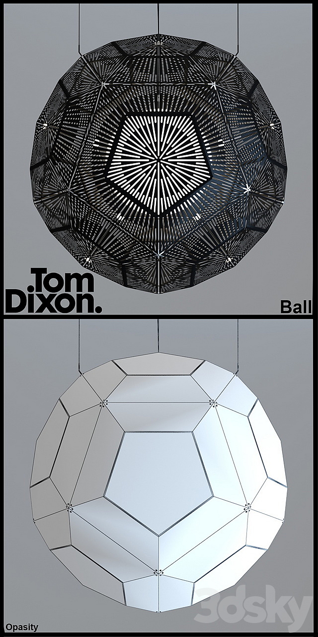 Tom Dixon Ball 3DS Max Model - thumbnail 2