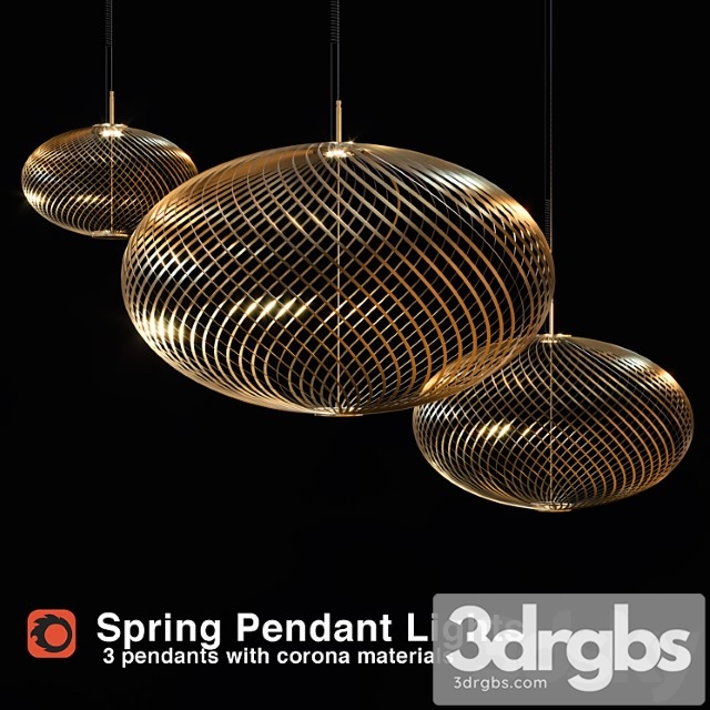 Tom dixon spring pendants - thumbnail 1