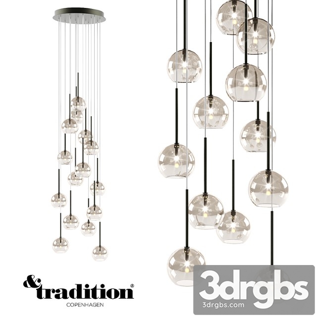 Tradition Ice Chandelier 3dsmax Download - thumbnail 1