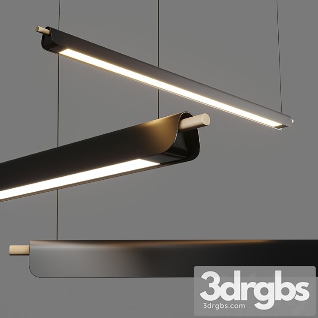 Trapets Pendants Light Zero 3dsmax Download - thumbnail 1