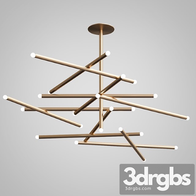 Trendy light fixtures 3 3dsmax Download - thumbnail 1