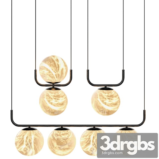 Tribeca standing lamps part 1 by alma light 3dsmax Download - thumbnail 1