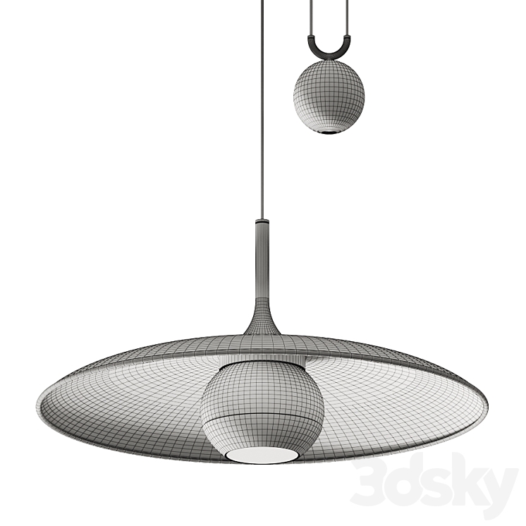 Troy Lighting Alchemy Pendant Lamp 3DS Max Model - thumbnail 2