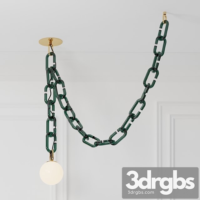 Trueing – cerine swagged pendant 3dsmax Download - thumbnail 1