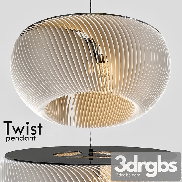 Twist pendant 3dsmax Download - thumbnail 1