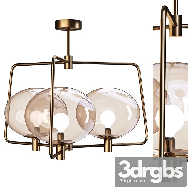 Ulivi Salotti Chandelier Globo 3dsmax Download - thumbnail 1