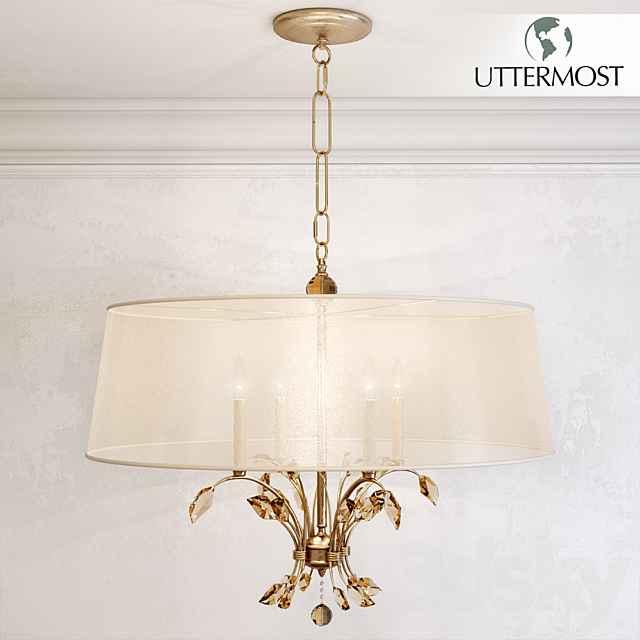 Uttermost _ Alenya Chandelier 3DSMax File - thumbnail 1