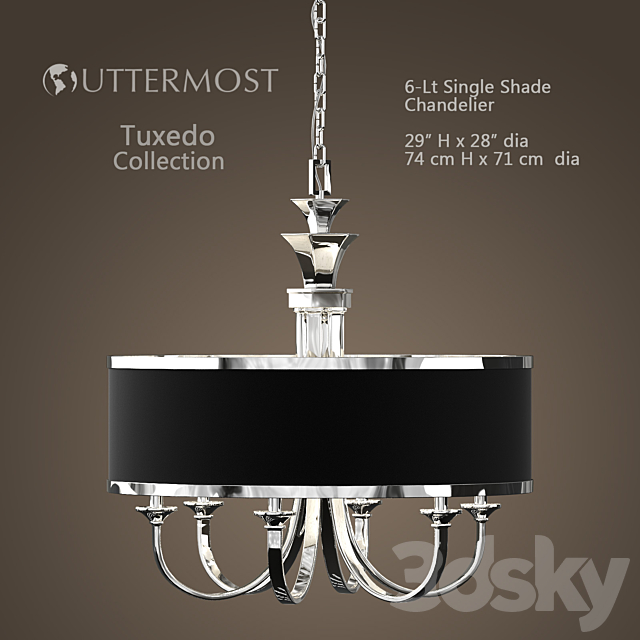 uttermost Tuxedo 3DSMax File - thumbnail 1