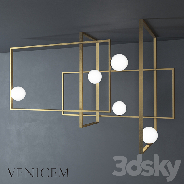 VeniceM Mondrian Glass Ceiling 3DSMax File - thumbnail 1