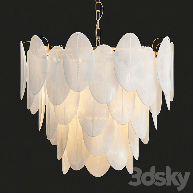 Vernon chandelier 3DS Max Model - thumbnail 1