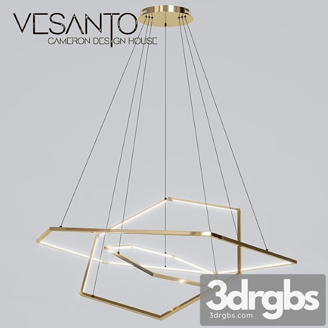 Vesanto chandelier 3dsmax Download - thumbnail 1