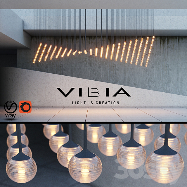 Vibia Algorithm 3DSMax File - thumbnail 1