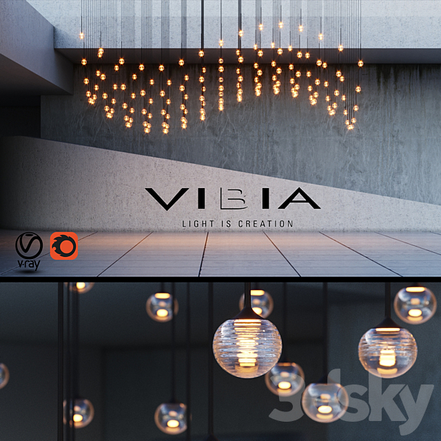 Vibia Algorithm 3DSMax File - thumbnail 1