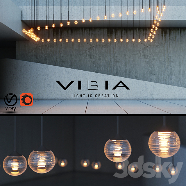 Vibia Algorithm 3DSMax File - thumbnail 1