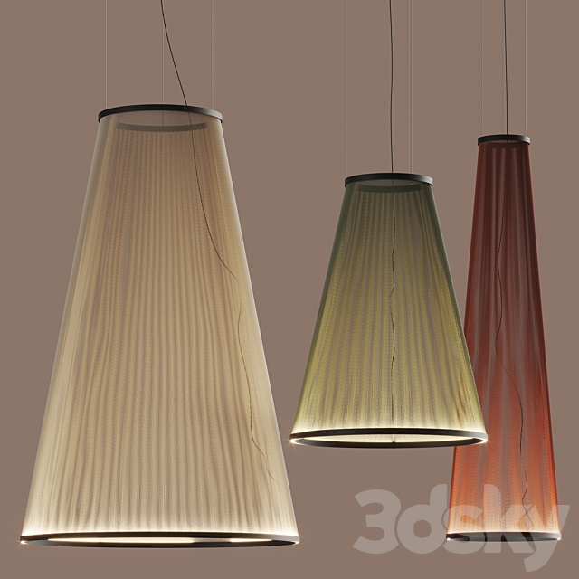 Vibia Array Pendant Lamps 3DS Max Model - thumbnail 2