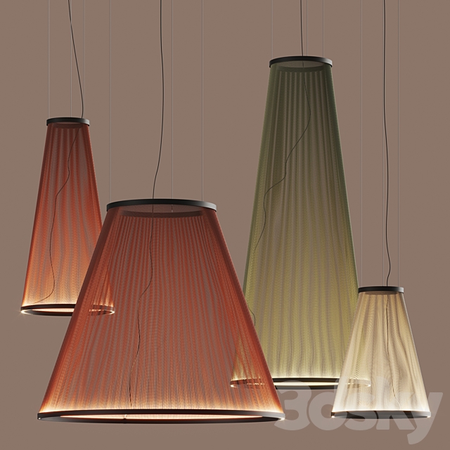 Vibia Array Pendant Lamps 3DS Max Model - thumbnail 3