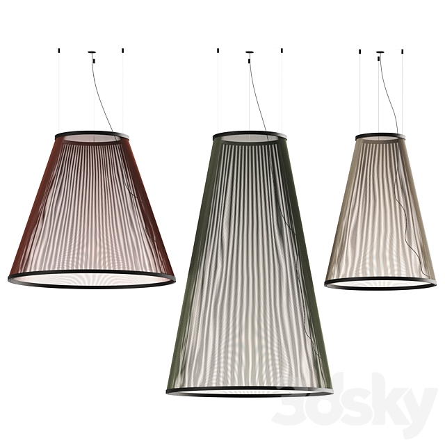 Vibia Array Pendant Lamps 3DS Max Model - thumbnail 5