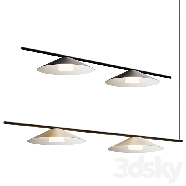 Vibia Circus Solo Pendant Lamp 3ds Max - thumbnail 1