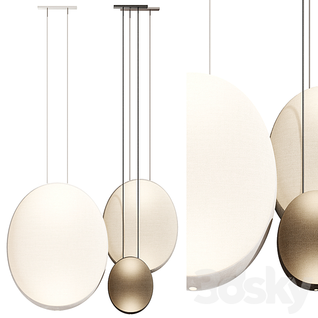 VIBIA COSMOS PENDANT LAMP 2510 By timlight 3ds Max - thumbnail 1