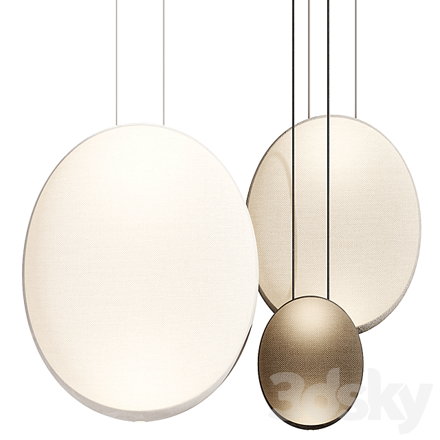 VIBIA COSMOS PENDANT LAMP 2510 By timlight 3ds Max - thumbnail 2