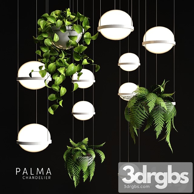 Vibia palma 3720 3724 3726 3728 3730 3dsmax Download - thumbnail 1