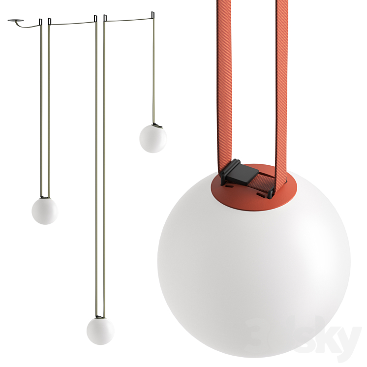 Vibia Plusminus Spheres 3DS Max Model - thumbnail 1