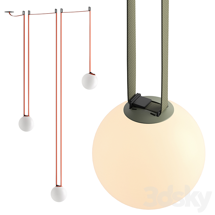 Vibia Plusminus Spheres 3DS Max Model - thumbnail 2