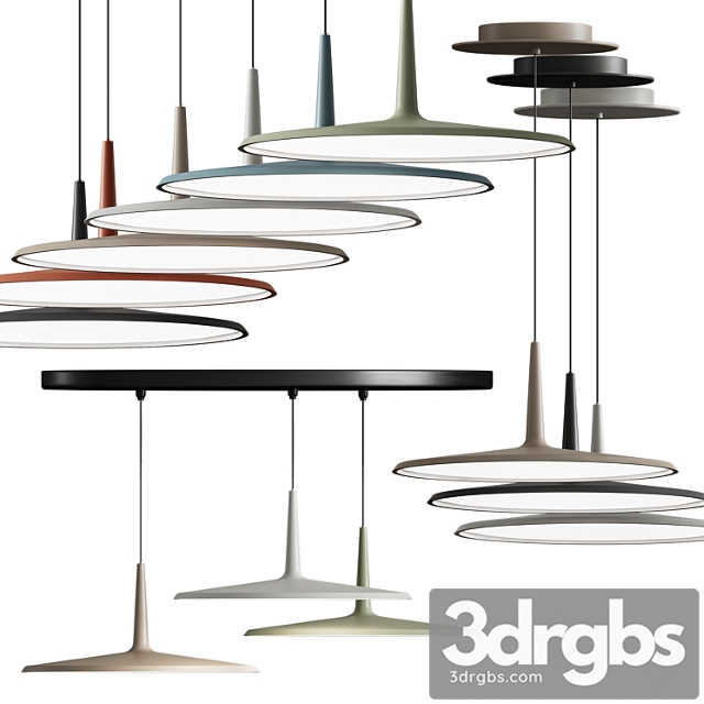 Vibia Skan Pendant Lamp 1 3dsmax Download - thumbnail 1