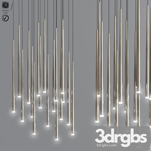 Vibia Slim 0925 Led Recessed Light 3dsmax Download - thumbnail 1