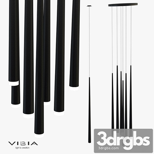 Vibia slim carbon 0925 3dsmax Download - thumbnail 1