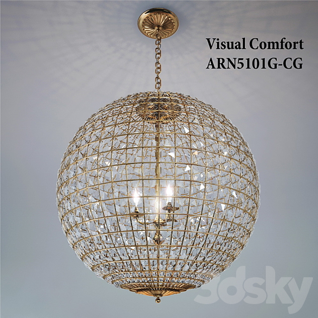 Visual Comfort ARN5101G-CG 3DSMax File - thumbnail 1