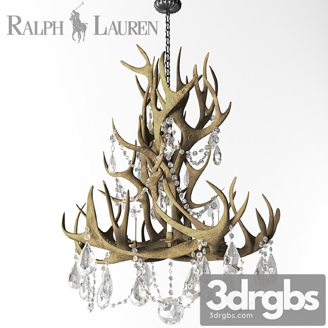 Visual Comfort Ralph Lauren Straton Single Tier Chandelier 1 3dsmax Download - thumbnail 1