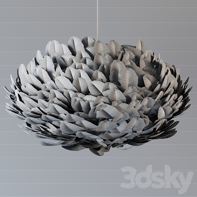 VITA copenhagen _ Plafond Eos XL light gray 3DSMax File - thumbnail 3