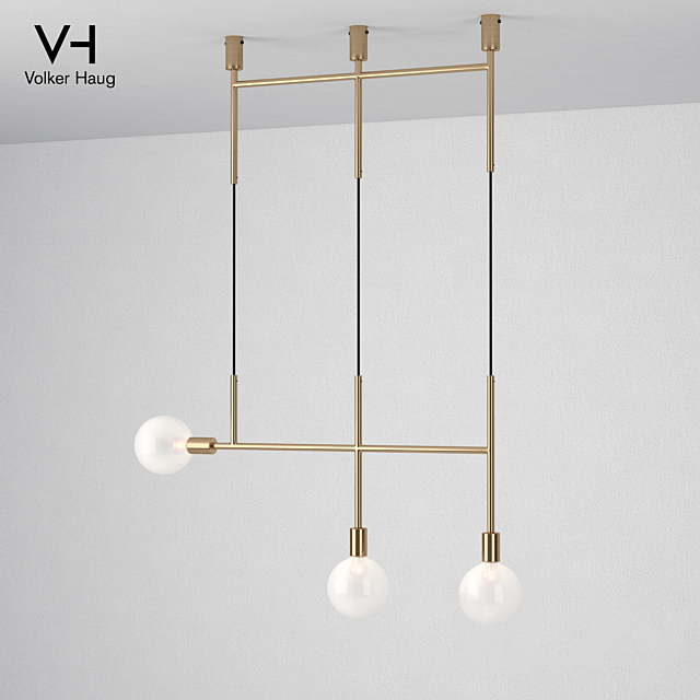 VolkerHaug Triple Kick Pendant Light 3DSMax File - thumbnail 1