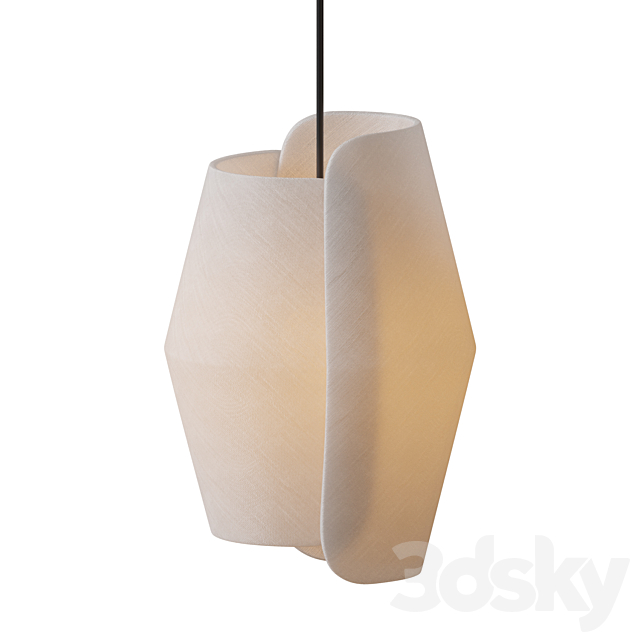 Volute Pendant Lamp 3ds Max - thumbnail 1